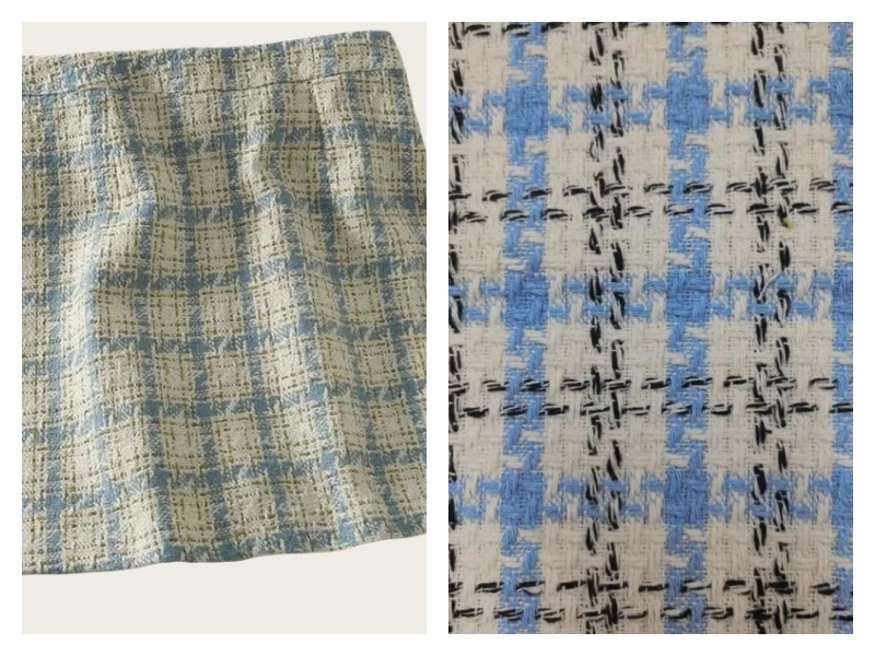 check tweed woven fabric 4 check tweed woven fabric 4